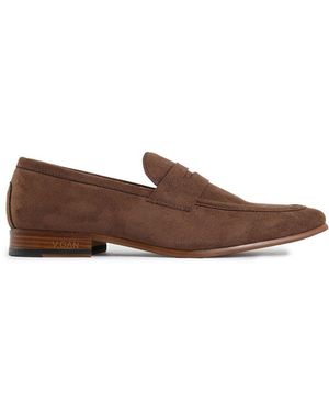 V.Gan Vegan Kola Microfibre Loafers - Brown