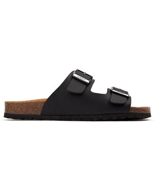 V.Gan Mango Comfort Footbed Sandals - Black