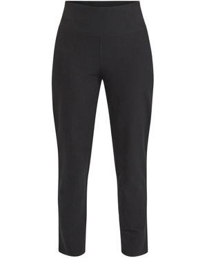 Eileen Fisher High Waist Slim Pant - Black