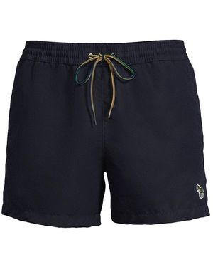 Paul Smith Zebra Logo Shorts - Blue