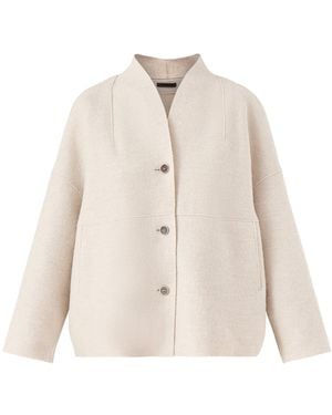 Oska Jacket 520 Long Sleeves Cream - Natural