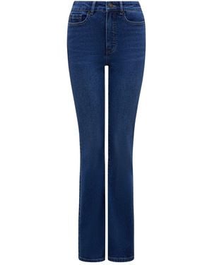 Forever New Phoebe Skinny Flared Jeans - Blue