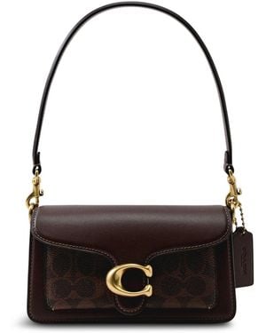 COACH Signature Tabby Shoulder Bag 20 - White