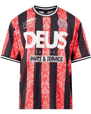 DEUS Nouveau Moto T-Shirt - Red