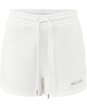 4th & Reckless Clover Sweat Shorts - White