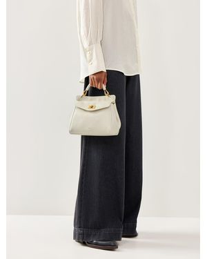 JW PEI Lucia Classic Top Handbag - White