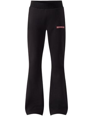 TRUE RELIGION Stitch Bootcut Trousers - Black