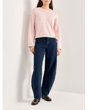 Barbour Rosie Knitted Jumper - Pink