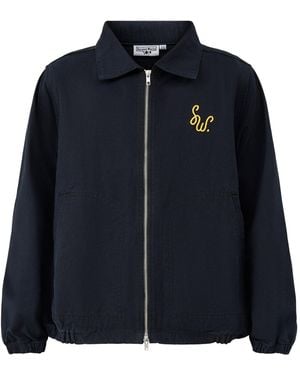 Service Works Dove Organic Work Jacket - Blue