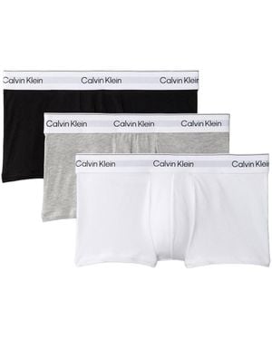 Calvin Klein 3 Pack Icon Stretch - Black