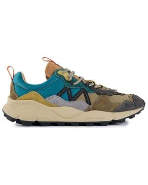 Flower Mountain Lenzan Trainers Multi - Blue
