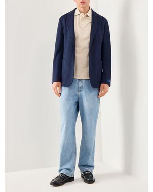 Ralph Lauren Double Knit Blazer - Blue