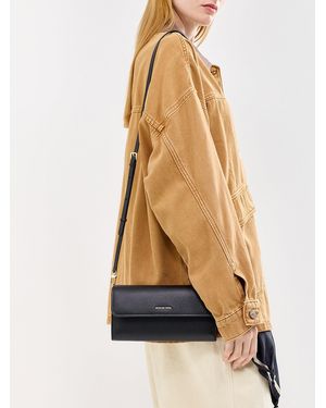 Michael Kors Jet Set Small Flap Crossbody Bag - Blue