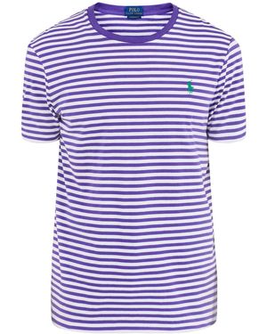 Polo Ralph Lauren Striped T Shirt - Purple