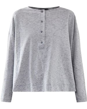 Oska 505 Long Sleeve Pure Shirt - Grey