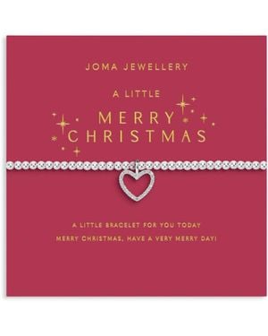 Joma Jewellery Merry Christmas Plated Bracelet - Pink
