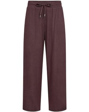 Soya Concept Biara 74 Wide Leg Trousers - Purple