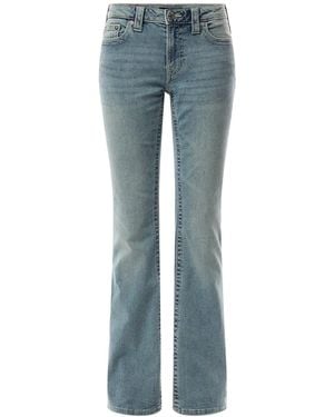 TRUE RELIGION Becca Mid Rise Boot Cut Jeans - Blue