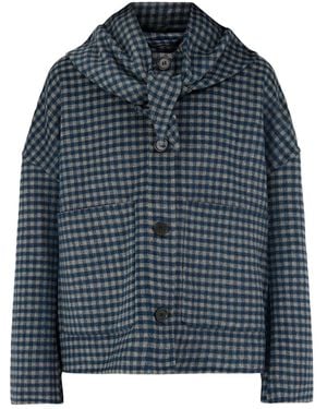 FRNCH Sheffield Blend Coat – - Blue