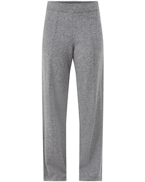 Chinti & Parker Wide Leg Track Pant - Grey