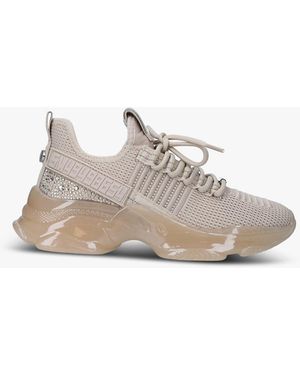 Steve Madden Women's Maxilla-r Lace Up Trainers - White