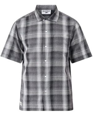 Service Works Plaid Long Sleeve Shirt - Grey