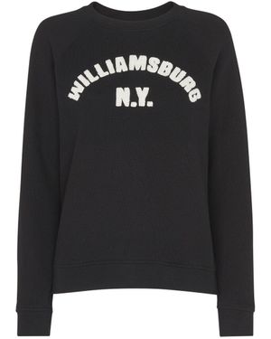 Whistles Women's Williamsburg Logo Sweat - Black