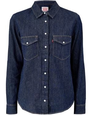Levi's Iconic Western Shirt - Blue