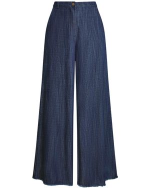 James Lakeland Frayed Jeans - Blue