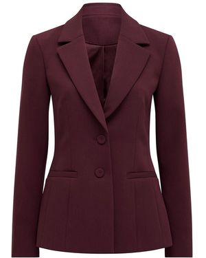 Forever New Lee Nipped Waist Blazer - Purple