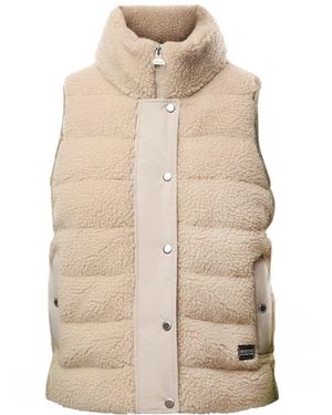 Barbour Women's B.intl Archer Fleece Gilet - Natural