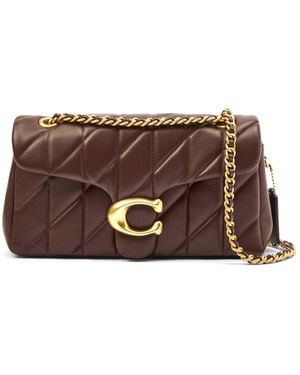 COACH Quilted Tabby Shoulder Bag 26 - Brown