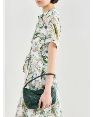 Dragon Diffusion X Rixo Saoirse Shoulder Bag - White