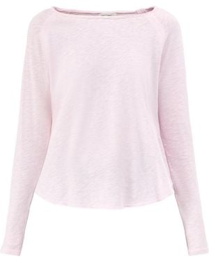 American Vintage Sonoma Long Sleeve T-Shirt - Pink