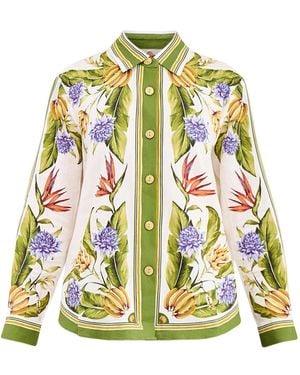 FARM Rio Shirt Multi - Yellow