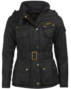 Barbour B.Intl Ladies International Wax - Black