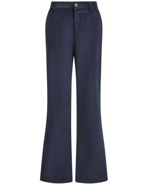 James Lakeland Tailored Corduroy Trousers - Blue