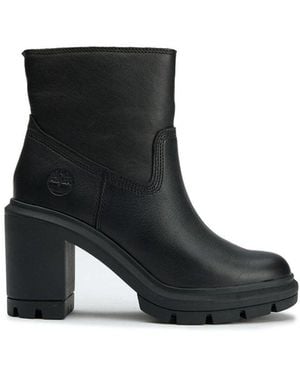 Timberland Allington Heights Zip Heeled Boots - Black