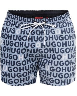 HUGO Tortuga Swim Shorts - Blue