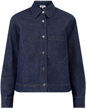 Boii Cotton Tess Denim Jacket - Blue