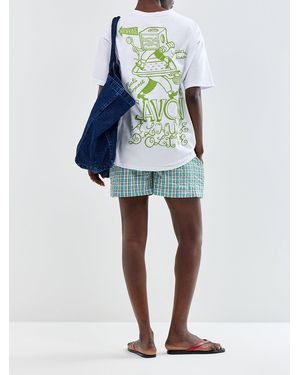 Damson Madder Savon Graphic T-Shirt - White