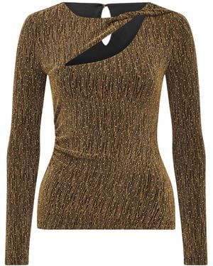 Forever New Women's Gia Twist Detail Top - Green