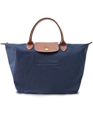 Longchamp Le Pliage Original Medium Handbag - Blue