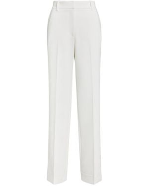 Forever New Ada Straight Leg Trousers - White