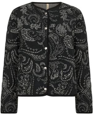 Soya Concept Gerdis Paisley Jacket Multi - Black