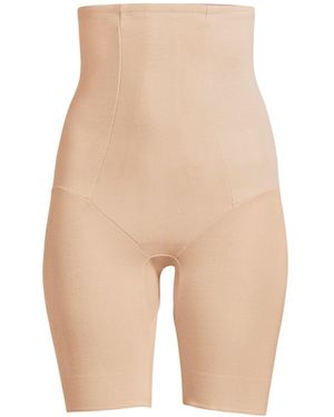 Miracle Control Hi Waist Thigh Slimmer - White