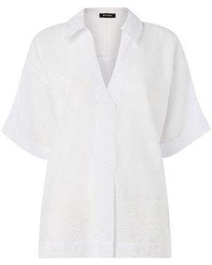 Whistles Sasha Relaxed Shirt - White