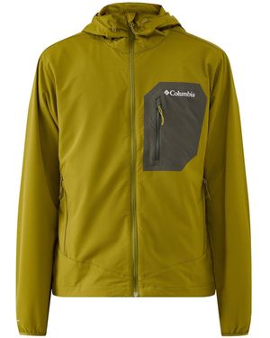 Columbia Tall Heights Iii Hooded Softshell - Green