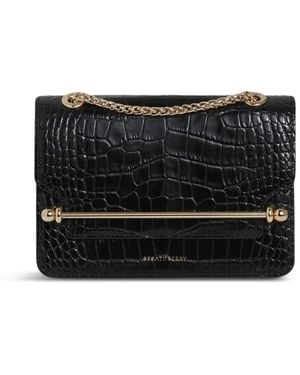 Strathberry Eastwest Mini Leather Bag - Black