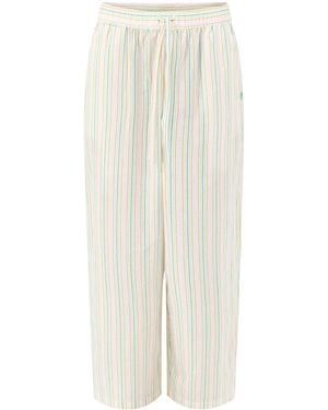 FRNCH Carmela Trouser Multi - White